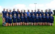 20 March 2024; The Our Lady's Secondary School panel before the 2024 Lidl LGFA All-Ireland Post-Primary Schools Senior A final match between Our Lady’s Secondary School of Castleblaney, Monaghan, and Sacred Heart School of Westport, Mayo, at St Rynagh’s GAA club in Banagher, Offaly. Photo by Tyler Miller/Sportsfile