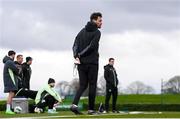 18 March 2024; Assistant coach Paddy McCarthy during a Republic of Ireland training session at the FAI National Training Centre in Abbotstown, Dublin. Photo by Stephen McCarthy/Sportsfile