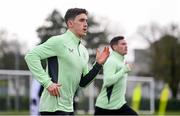 18 March 2024; Jamie McGrath during a Republic of Ireland training session at the FAI National Training Centre in Abbotstown, Dublin. Photo by Stephen McCarthy/Sportsfile