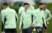 18 March 2024; Callum O’Dowda during a Republic of Ireland training session at the FAI National Training Centre in Abbotstown, Dublin. Photo by Stephen McCarthy/Sportsfile