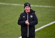 21 March 2024; Technical advisor Brian Kerr during a Republic of Ireland training session at the FAI National Training Centre in Abbotstown, Dublin. Photo by Stephen McCarthy/Sportsfile