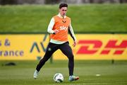 21 March 2024; Jamie McGrath during a Republic of Ireland training session at the FAI National Training Centre in Abbotstown, Dublin. Photo by Stephen McCarthy/Sportsfile