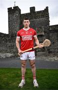 21 March 2024; Cork hurler Sean O’Donoghue pictured at the launch of the Munster GAA Senior Hurling and Football Championship 2024 at Cahir Castle in Tipperary. Photo by Harry Murphy/Sportsfile