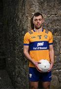 21 March 2024; Clare footballer Cillian Brennan pictured at the launch of the Munster GAA Senior Hurling and Football Championship 2024 at Cahir Castle in Tipperary. Photo by Harry Murphy/Sportsfile
