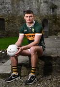 21 March 2024; Kerry footballer Diarmuid O’Connor pictured at the launch of the Munster GAA Senior Hurling and Football Championship 2024 at Cahir Castle in Tipperary. Photo by Harry Murphy/Sportsfile