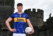 21 March 2024; Tipperary footballer Steven O’Brien pictured at the launch of the Munster GAA Senior Hurling and Football Championship 2024 at Cahir Castle in Tipperary. Photo by Harry Murphy/Sportsfile