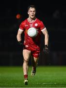 16 March 2024; Kieran McGeary of Tyrone during the Allianz Football League Division 1 match between Tyrone and Monaghan at O'Neills Healy Park in Omagh, Tyrone.  Photo by Ramsey Cardy/Sportsfile