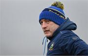 16 March 2024; Tipperary manager Liam Cahill before the Allianz Hurling League Division 1 Group B match between Antrim and Tipperary at Corrigan Park in Belfast. Photo by Ramsey Cardy/Sportsfile