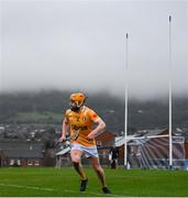16 March 2024; Phelim Duffin of Antrim during the Allianz Hurling League Division 1 Group B match between Antrim and Tipperary at Corrigan Park in Belfast. Photo by Ramsey Cardy/Sportsfile