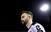 15 March 2024; Robbie Benson of Dundalk during the SSE Airtricity Men's Premier Division match between Dundalk and Waterford at Oriel Park in Dundalk, Louth. Photo by Ramsey Cardy/Sportsfile