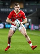 22 March 2024; Shane Daly of Munster during the United Rugby Championship match between Ospreys and Munster at the Swansea.com Stadium in Swansea, Wales. Photo by Gruffydd Thomas/Sportsfile