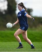 20 March 2024; Caoimhe Kelly of Our Lady's Secondary School during the 2024 Lidl LGFA All-Ireland Post-Primary Schools Senior A final match between Our Lady’s Secondary School of Castleblaney, Monaghan, and Sacred Heart School of Westport, Mayo, at St Rynagh’s GAA club in Banagher, Offaly. Photo by Tyler Miller/Sportsfile