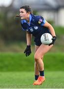 20 March 2024; Ellie Flanagan of Our Lady's Secondary School during the 2024 Lidl LGFA All-Ireland Post-Primary Schools Senior A final match between Our Lady’s Secondary School of Castleblaney, Monaghan, and Sacred Heart School of Westport, Mayo, at St Rynagh’s GAA club in Banagher, Offaly. Photo by Tyler Miller/Sportsfile