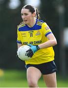20 March 2024; Aoife Meaney of Sacred Heart School during the 2024 Lidl LGFA All-Ireland Post-Primary Schools Senior A final match between Our Lady’s Secondary School of Castleblayney, Monaghan, and Sacred Heart School of Westport, Mayo, at St Rynagh’s GAA club in Banagher, Offaly. Photo by Tyler Miller/Sportsfile