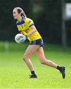 20 March 2024; Ava Kelly of Sacred Heart School during the 2024 Lidl LGFA All-Ireland Post-Primary Schools Senior A final match between Our Lady’s Secondary School of Castleblayney, Monaghan, and Sacred Heart School of Westport, Mayo, at St Rynagh’s GAA club in Banagher, Offaly. Photo by Tyler Miller/Sportsfile