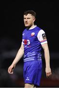 22 March 2024; Ben O'Riordan of Treaty United during the SSE Airtricity Men's First Division match between Treaty United and Cork City at Markets Field in Limerick. Photo by Michael P Ryan/Sportsfile