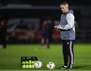 22 March 2024; Cork City coach Richie Holland before the SSE Airtricity Men's First Division match between Treaty United and Cork City at Markets Field in Limerick. Photo by Michael P Ryan/Sportsfile