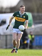 17 March 2024; Jason Foley of Kerry during the Allianz Football League Division 1 match between Roscommon and Kerry at Dr Hyde Park in Roscommon. Photo by Ben McShane/Sportsfile