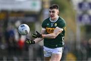 17 March 2024; Seán O'Shea of Kerry during the Allianz Football League Division 1 match between Roscommon and Kerry at Dr Hyde Park in Roscommon. Photo by Ben McShane/Sportsfile