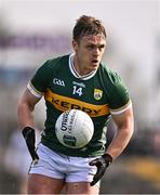 17 March 2024; Darragh Roche of Kerry during the Allianz Football League Division 1 match between Roscommon and Kerry at Dr Hyde Park in Roscommon. Photo by Ben McShane/Sportsfile