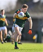 17 March 2024; Gavin White of Kerry during the Allianz Football League Division 1 match between Roscommon and Kerry at Dr Hyde Park in Roscommon. Photo by Ben McShane/Sportsfile