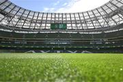 23 March 2024; A general view of the Aviva Stadium before the international friendly match between Republic of Ireland and Belgium at the Aviva Stadium in Dublin. Photo by Stephen McCarthy/Sportsfile