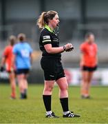 23 March 2024; Referee Siobhan Coyle during the Lidl LGFA National League Division 1 match between Armagh and Dublin at BOX-IT Athletic Grounds in Armagh. Photo by Ben McShane/Sportsfile