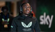 23 March 2024; Michael Obafemi of Republic of Ireland before the international friendly match between Republic of Ireland and Belgium at the Aviva Stadium in Dublin. Photo by Stephen McCarthy/Sportsfile