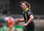 23 March 2024; Referee Siobhan Coyle during the Lidl LGFA National League Division 1 match between Armagh and Dublin at BOX-IT Athletic Grounds in Armagh. Photo by Ben McShane/Sportsfile