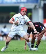 23 March 2024; Mike Lowry of Ulster in action during the United Rugby Championship match between Hollywoodbets Sharks and Ulster at Hollywoodbets Kings Park in Durban, South Africa. Photo by Shaun Roy/Sportsfile