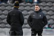 23 March 2024; Kilkenny manager Derek Lyng before the Allianz Hurling League Division 1 semi-final match between Limerick and Kilkenny at SuperValu Páirc Ui Chaoimh in Cork. Photo by Brendan Moran/Sportsfile
