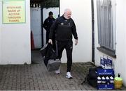 23 March 2024; Kildare manager Glenn Ryan arrives before the Allianz Football League Division 2 match between Kildare and Louth at Netwatch Cullen Park in Carlow. Photo by Michael P Ryan/Sportsfile