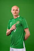 18 March 2024; Will Smallbone poses for a portrait during a Republic of Ireland portrait session at Castleknock Hotel in Dublin. Photo by Stephen McCarthy/Sportsfile