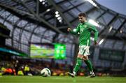 23 March 2024; Mikey Johnston of Republic of Ireland during the international friendly match between Republic of Ireland and Belgium at the Aviva Stadium in Dublin. Photo by Stephen McCarthy/Sportsfile