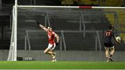 23 March 2024; Luke Fahy of Cork celebrates after scoring his side's second goal during the Allianz Football League Division 2 match between Cork and Armagh at SuperValu Páirc Ui Chaoimh in Cork. Photo by Brendan Moran/Sportsfile