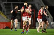 23 March 2024; Steven Sherlock of Cork reacts after kicking a wide in injury time during the Allianz Football League Division 2 match between Cork and Armagh at SuperValu Páirc Ui Chaoimh in Cork. Photo by Brendan Moran/Sportsfile