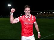 23 March 2024; Conor Grimes of Louth after his side's victory in the Allianz Football League Division 2 match between Kildare and Louth at Netwatch Cullen Park in Carlow. Photo by Michael P Ryan/Sportsfile