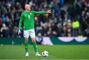 23 March 2024; Will Smallbone of Republic of Ireland during the international friendly match between Republic of Ireland and Belgium at the Aviva Stadium in Dublin. Photo by Seb Daly/Sportsfile