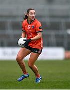 23 March 2024; Megan McCann of Armagh during the Lidl LGFA National League Division 1 match between Armagh and Dublin at BOX-IT Athletic Grounds in Armagh. Photo by Ben McShane/Sportsfile