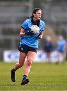 23 March 2024; Olwen Carey of Dublin during the Lidl LGFA National League Division 1 match between Armagh and Dublin at BOX-IT Athletic Grounds in Armagh. Photo by Ben McShane/Sportsfile