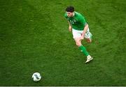 23 March 2024; Robbie Brady of Republic of Ireland during the international friendly match between Republic of Ireland and Belgium at the Aviva Stadium in Dublin. Photo by David Fitzgerald/Sportsfile