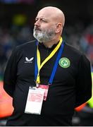 23 March 2024; Alan Keogh before the international friendly match between Republic of Ireland and Belgium at the Aviva Stadium in Dublin. Photo by Stephen McCarthy/Sportsfile