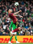 23 March 2024; Aster Vranckx of Belgium during the international friendly match between Republic of Ireland and Belgium at the Aviva Stadium in Dublin. Photo by Stephen McCarthy/Sportsfile