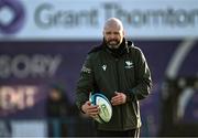 23 March 2024; Connacht head coach Pete Wilkins before the United Rugby Championship match between Connacht and Emirates Lions at Dexcom Stadium in Galway. Photo by Piaras Ó Mídheach/Sportsfile