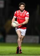 23 March 2024; Dermot Campbell of Louth during the Allianz Football League Division 2 match between Kildare and Louth at Netwatch Cullen Park in Carlow. Photo by Michael P Ryan/Sportsfile