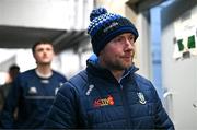 24 March 2024; Monaghan manager Vinnie Corey before the Allianz Football League Division 1 match between Monaghan and Mayo at St Tiernach's Park in Clones, Monaghan. Photo by Ben McShane/Sportsfile