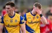 24 March 2024; Eoin McCormack of Roscommon after the Allianz Football League Division 1 match between Derry and Roscommon at Celtic Park in Derry. Photo by Ramsey Cardy/Sportsfile