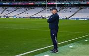 24 March 2024; Dublin manager Dessie Farrell during the Allianz Football League Division 1 match between Dublin and Tyrone at Croke Park in Dublin. Photo by Ray McManus/Sportsfile