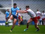 24 March 2024; Brian Howard of Dublin is tackled by Ben Cullen of Tyrone during the Allianz Football League Division 1 match between Dublin and Tyrone at Croke Park in Dublin. Photo by Ray McManus/Sportsfile
