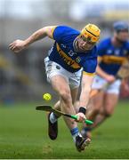 24 March 2024; Jake Morris of Tipperary during the Allianz Hurling League Division 1 semi-final match between Clare and Tipperary at Laois Hire O'Moore Park in Portlaoise, Laois. Photo by John Sheridan/Sportsfile